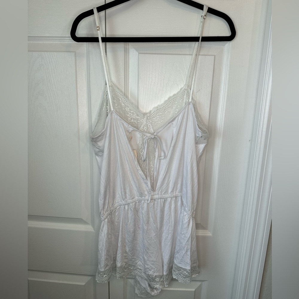 Eberjey Colette dreamer lace teddy L - Picture 8 of 9